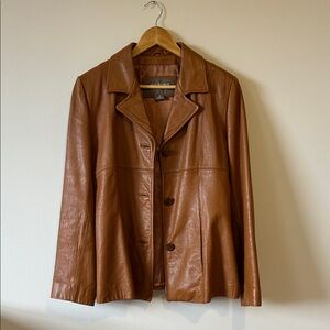 Vintage Wilson’s Leather Brown Jacket Small
